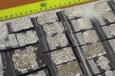 Nga bắt kẻ vận chuyển lậu 26.000 viên kim cương