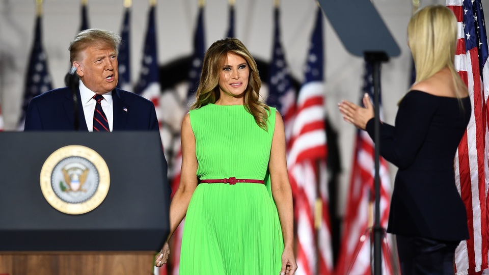 Bầu cử Mỹ 2020: Sự vắng bóng chưa có tiền lệ của Đệ nhất phu nhân Melania - 1 Bầu cử Mỹ 2020: Sự vắng bóng chưa có tiền lệ của Đệ nhất phu nhân Melania - 1