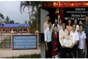 Gian nan gieo hạt giống Tiếng Việt trên đất Lào