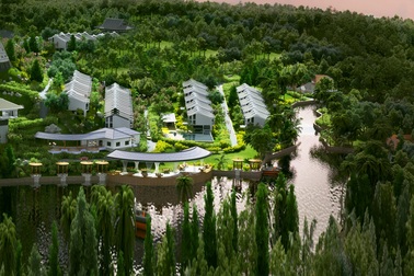 “Khan” biệt thự nghỉ dưỡng khu vực phía Tây Hà Nội