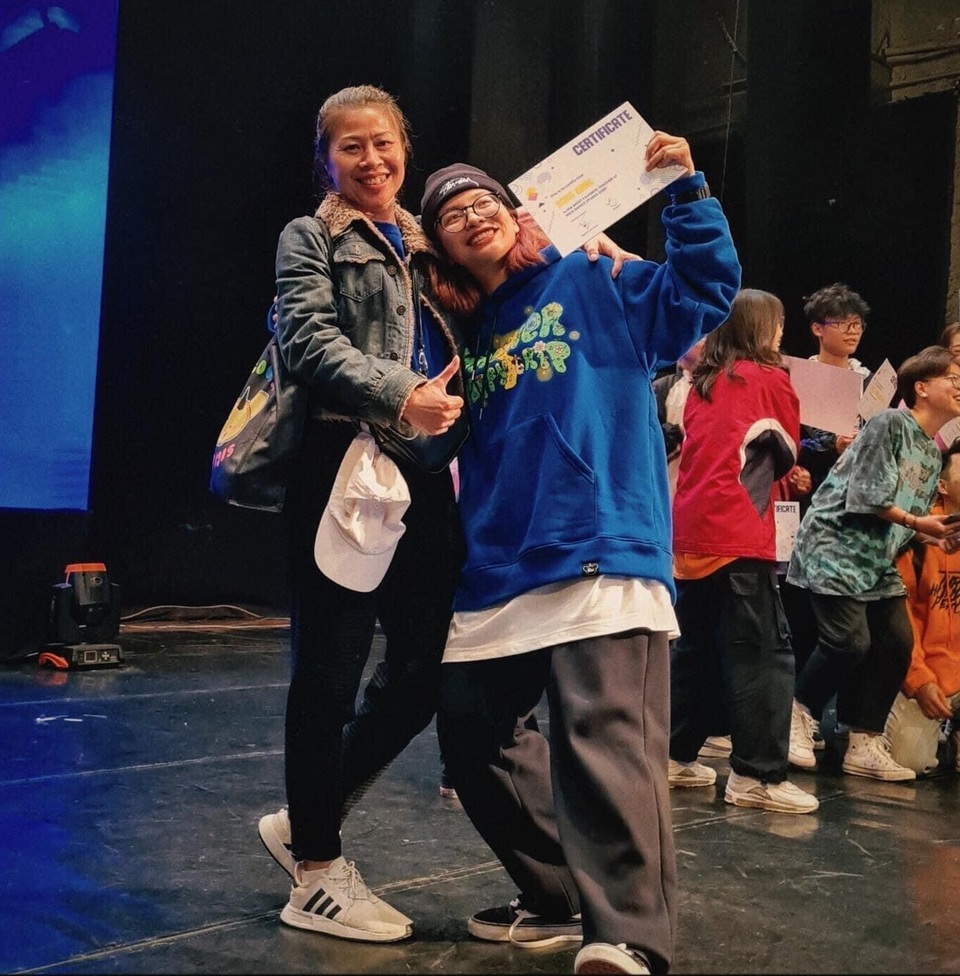 Nữ sinh Hòa Bình được bố mẹ hướng theo học múa nhưng lại đam mê hip hop - 5 Nữ sinh Hòa Bình được bố mẹ hướng theo học múa nhưng lại đam mê hip hop - 5