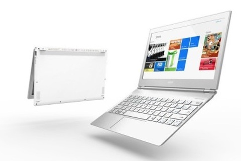 Acer trình làng Ultrabook Aspire S7 lai máy tính bảng