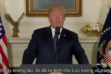Tổng thống Trump phát lệnh tấn công Syria