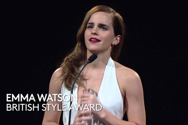 Emma Watson nhận giải thời trang