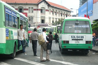 TPHCM điều chỉnh lộ trình một số tuyến buýt