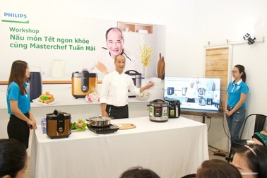 Chăm lo bữa ăn ngon khỏe, Philips mang đến cho mẹ mùa Tết thảnh thơi