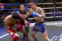 Võ sĩ Muay Thái tung cú sút khiến cả đối thủ và... trọng tài ngất xỉu