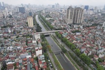 Hiện trạng đường Láng trước đề xuất mở rộng lên gấp đôi