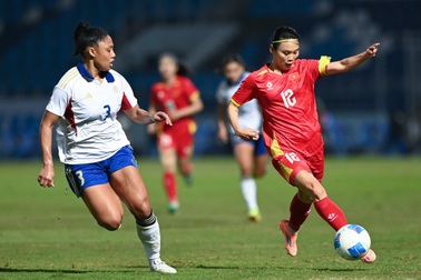 Đội tuyển nữ Việt Nam 0-0 Philippines (hiệp 2): Thế trận áp đảo