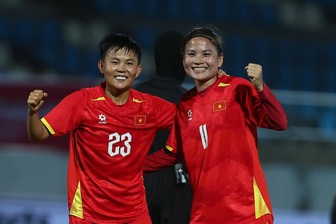 Tuyển nữ Việt Nam 0-0 Philippines (hiệp 1): Thái Thị Thảo, Hải Yến đá chính