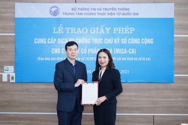 MISA được cấp phép cung cấp dịch vụ chữ ký số từ xa, không cần USB Token