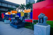 Triễn lãm "Thông linh" kết hợp nghệ thuật điêu khắc và ánh sáng