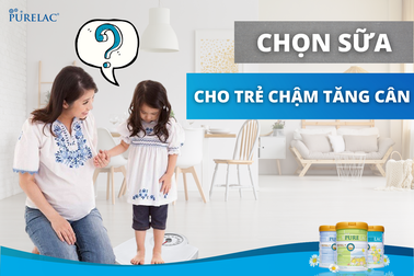 Trẻ chậm tăng cân: Không thể bỏ qua chất béo OPO và dưỡng chất Synbiotics