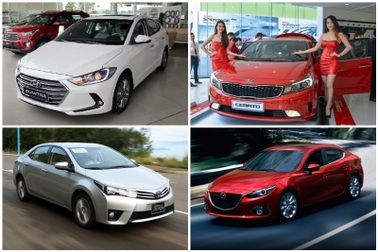 Giá phí trước bạ mới, nhiều mẫu xe giảm giá cả chục triệu đồng