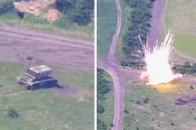 Pháo binh Ukraine tập kích, đánh nổ "hỏa thần nhiệt áp" của Nga