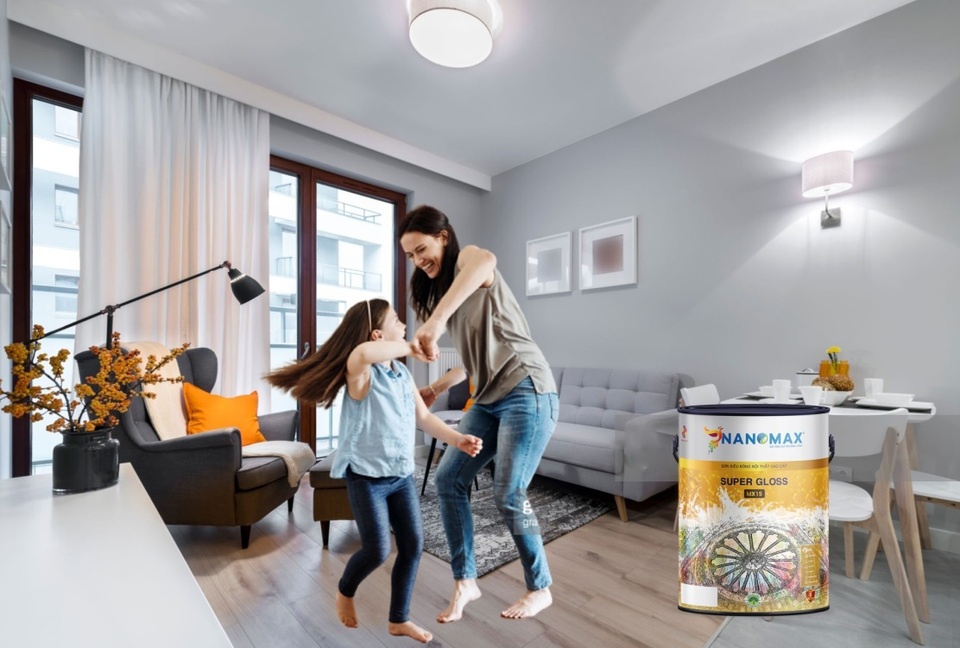 Sơn tường cho nhà có trẻ nhỏ - 3 Sơn tường cho nhà có trẻ nhỏ - 3