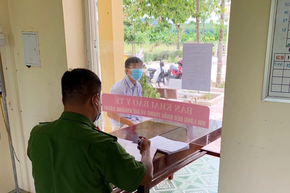 Đi từ Hà Nội về nhưng khai ở Hà Nam để né cách ly - 1 Đi từ Hà Nội về nhưng khai ở Hà Nam để né cách ly - 1