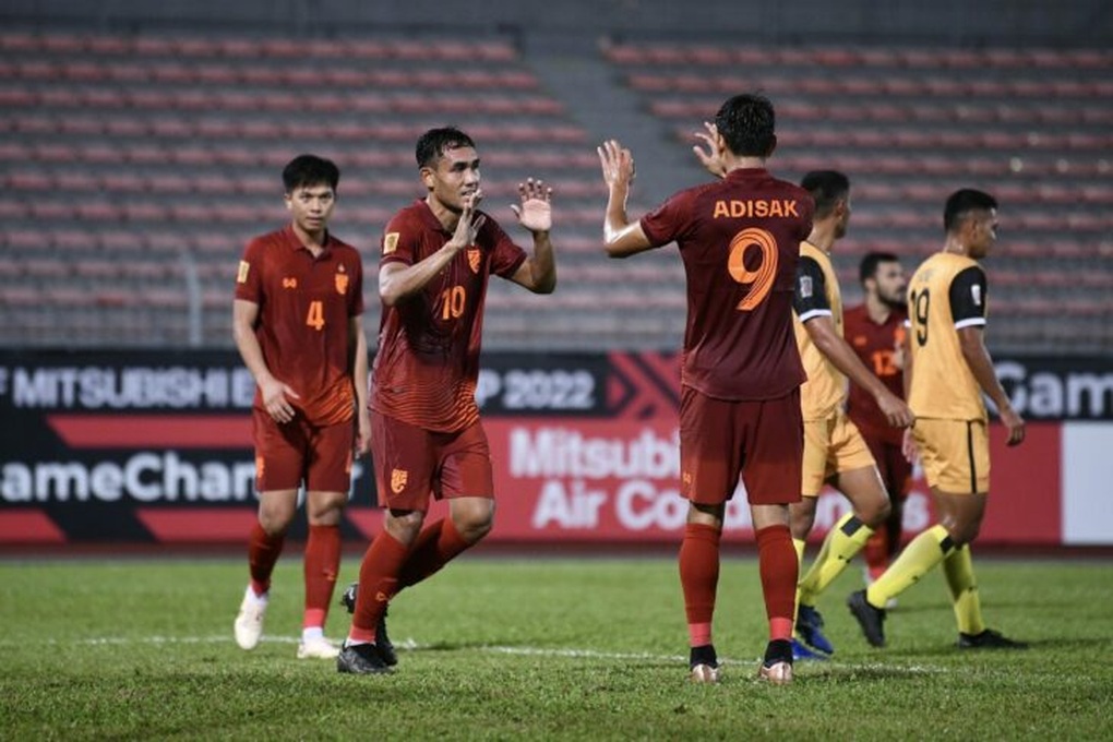 Bùng nổ phút cuối, đội tuyển Thái Lan thắng hủy diệt Brunei - 1 Bùng nổ phút cuối, đội tuyển Thái Lan thắng hủy diệt Brunei - 1