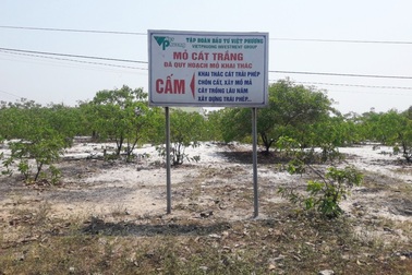 Xã phản ứng doanh nghiệp về xây dựng nhà máy chế biến bột, cát tại Thừa Thiên Huế!