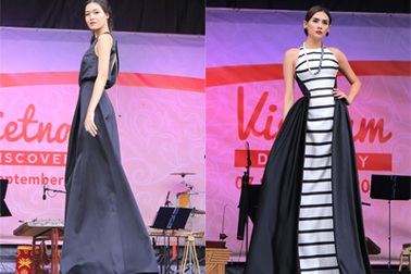 Thùy Dung, Hoàng Yến khoe sắc tại Scotland