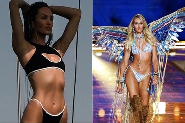 Ngưỡng mộ eo thon không chút mỡ thừa của "thiên thần" Candice Swanepoel