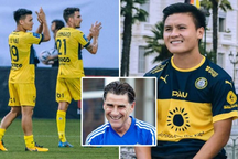 HLV Pau FC báo tin vui tới Quang Hải trước đại chiến