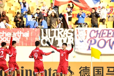 U23 Thái Lan thua sát nút U23 CHDCND Triều Tiên