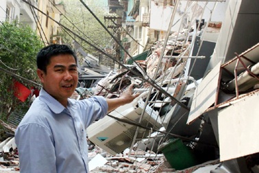 Gặp người giăng dây cảnh báo “thảm họa” sập nhà kinh hoàng