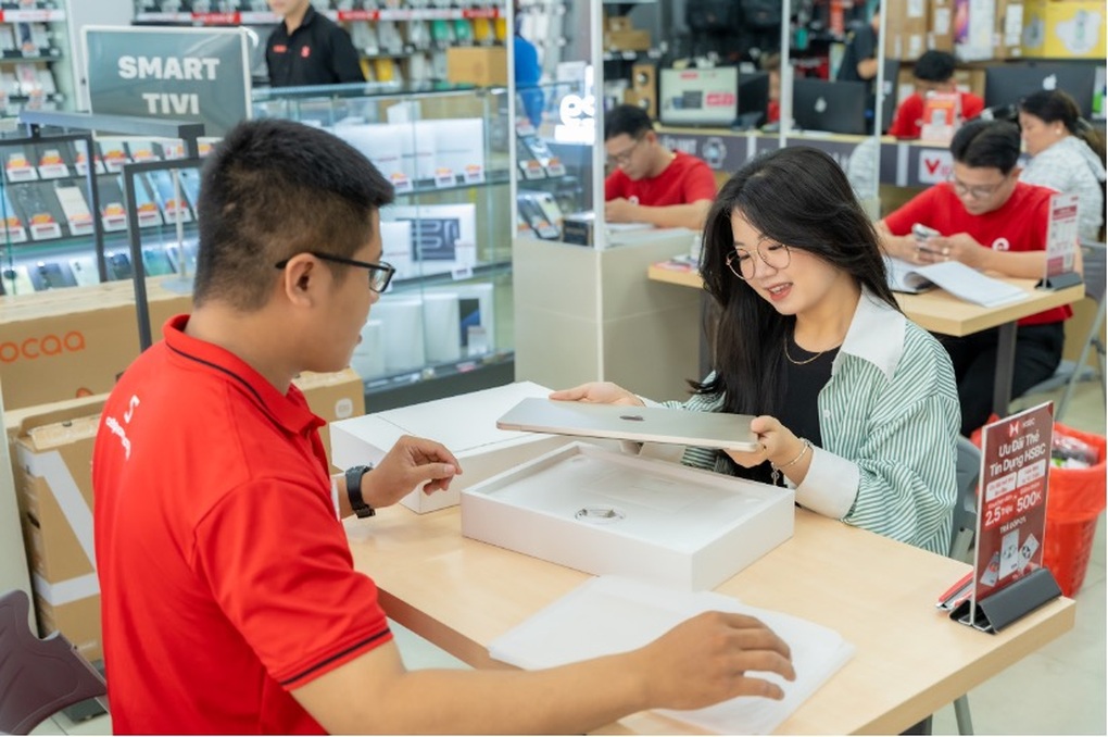 CellphoneS mở bán Macbook Air M3, ưu đãi cho khách hàng lên đời máy còn hơn 24 triệu đồng - 5 CellphoneS mở bán Macbook Air M3, ưu đãi cho khách hàng lên đời máy còn hơn 24 triệu đồng - 5