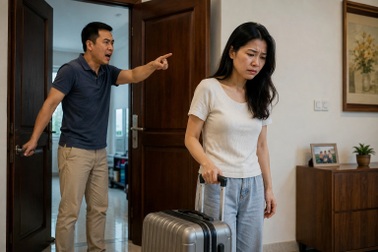 Chồng đuổi vợ ra khỏi nhà có thể bị phạt tới 30 triệu đồng