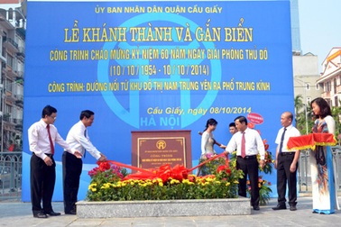 Hà Nội chính thức thông xe đường vành đai 2,5