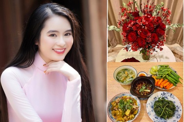 Không chỉ xinh đẹp, Hoa khôi ĐH Tôn Đức Thắng còn là "gái đảm" chính hiệu