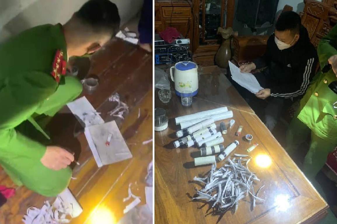 Hai học sinh cấp 3 bị khởi tố vì tự chế pháo nổ trái phép - 1 Hai học sinh cấp 3 bị khởi tố vì tự chế pháo nổ trái phép - 1