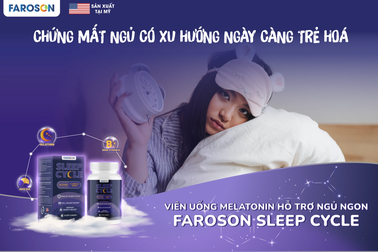 Faroson ra mắt sản phẩm hỗ trợ ngủ ngon giấc