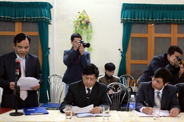 Công bố quyết định tạm đình chỉ 2 lãnh đạo huyện Tiên Lãng