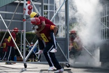 Tổ liên gia tranh tài nảy lửa ở hội thi phòng cháy, chữa cháy tại TPHCM