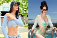 Siêu mẫu Anh Thư tuổi 40: Vóc dáng nóng bỏng, cơ bụng "mê hoặc"