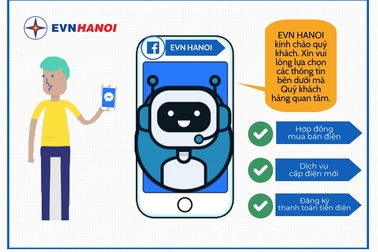 EVN Hanoi tiếp tục phát triển trí tuệ nhân tạo trong chăm sóc khách hàng