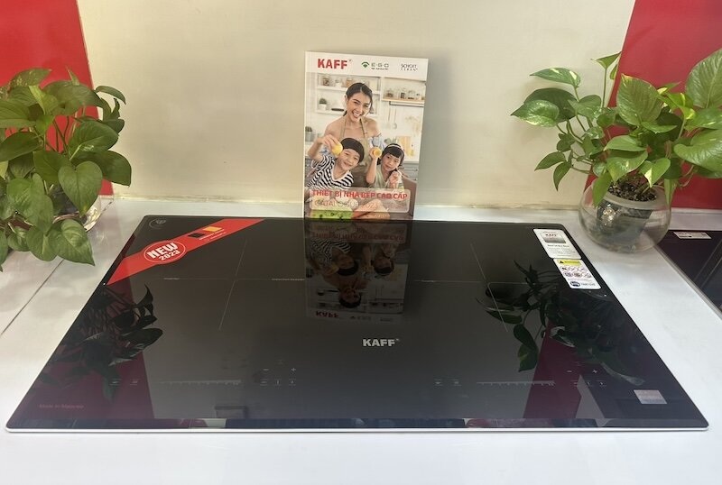 Bếp từ đôi Kaff KF-I981 Luxury kiểu dáng sang trọng, tính năng hiện đại