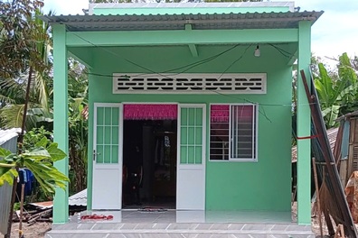 “Có nhà mới để ở, gia đình chúng tôi không còn lo lắng, sẽ an tâm sống tốt”