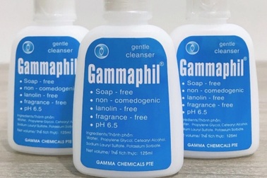 Thu hồi một lô sữa rửa mặt Gammaphil