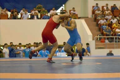 Hà Nội áp đảo ở môn vật tại Đại hội TDTT toàn quốc