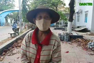 Bà Đỗ Thị Bé, người thu gom ve chai ở Ninh Thuận, tâm sự