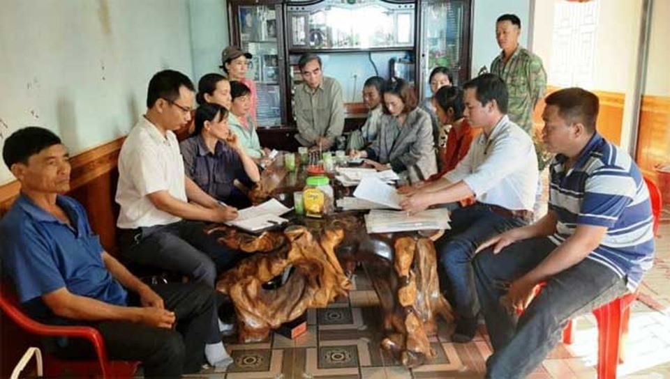 Phê bình Chủ tịch huyện vì để dân khiếu kiện kéo dài - 1 Phê bình Chủ tịch huyện vì để dân khiếu kiện kéo dài - 1