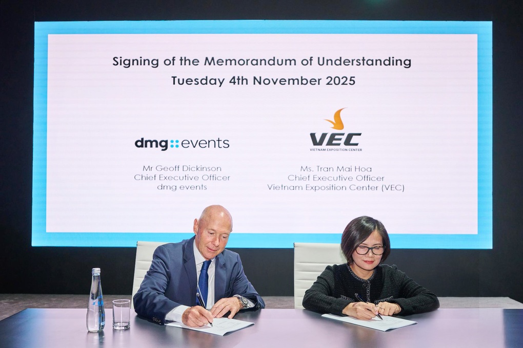 VEC và dmg events hợp tác ra mắt hội nghị - triển lãm năng lượng toàn cầu - 1