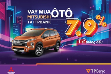 Ưu đãi dành riêng cho khách hàng mua xe Mitsubishi Xpander 2020 qua TPBank