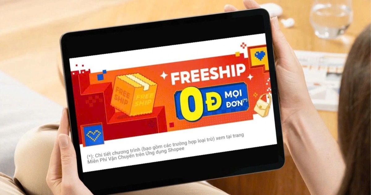 Shopee công bố chương trình "Phí ship 0Đ mọi đơn"