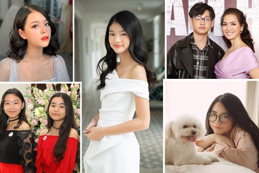 Nhan sắc gây sốt của các "cậu ấm cô chiêu" nhà sao Việt