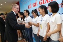 Bế giảng khoá đào tạo tiếng Đức cho 110 học viên ngành điều dưỡng tại CHLB Đức