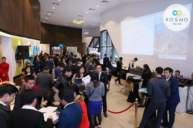 Dấu ấn thành công của Lễ ra mắt căn hộ mẫu Kosmo Tây Hồ